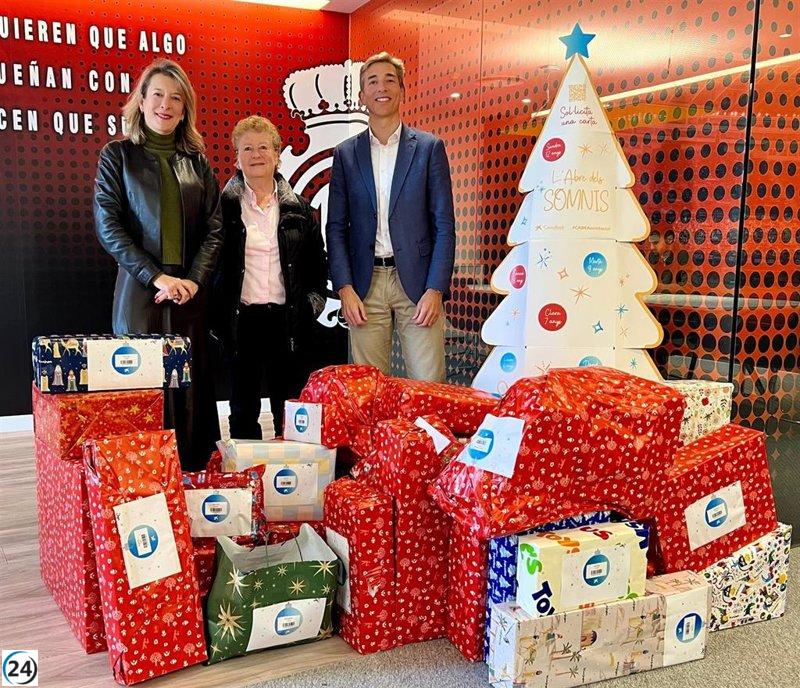 El programa social de CaixaBank 'El Árbol de los Sueños' beneficia a 1.451 niños en Baleares.