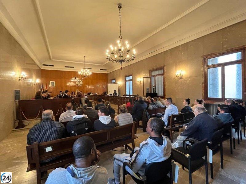 27 detenidos condenados en Sóller por tráfico de drogas: multa de 200.000 euros y penas de hasta 56 años de prisión.