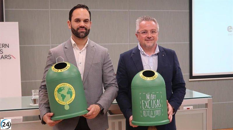 Baleares rompe récord en reciclaje de vidrio: más de 52 mil toneladas recolectadas en 2023