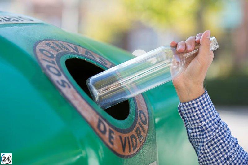 Palma lidera el reciclaje de vidrio en el 2023, con 25,5 kg por habitante.