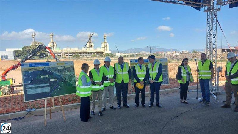 La depuradora de Palma terminará en 2026 y beneficiará a más de 670.000 personas.