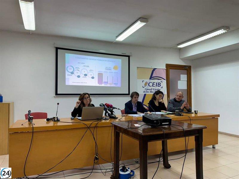 El Consejo Escolar demanda más fondos para Educación y mejoras en las becas y condiciones en los centros escolares.