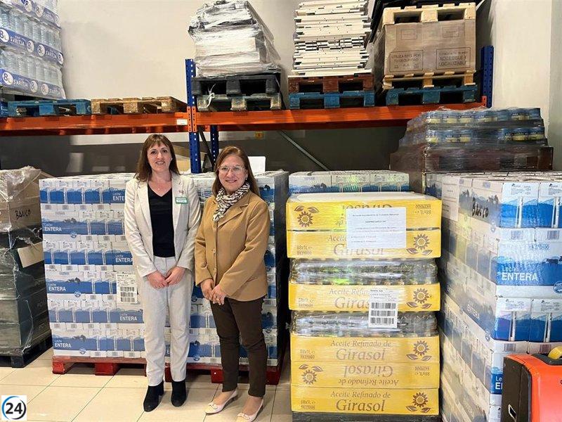 Mercadona colabora con el Ayuntamiento de Ciutadella donando dos toneladas de alimentos.