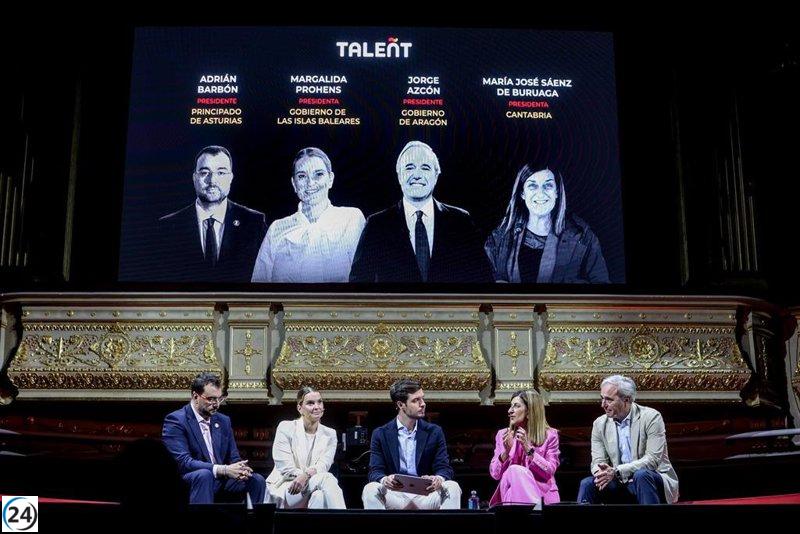 Líderes autonómicos buscan inversiones a través de la transformación digital.