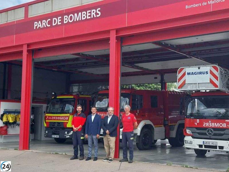 El Consell de Mallorca invertirá en eficiencia energética de parques de bomberos