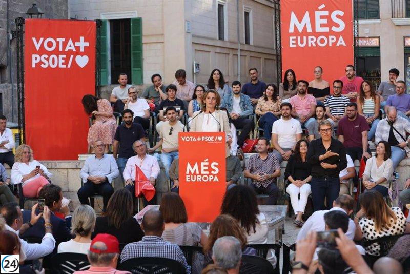Ribera denuncia al PPE por dividir a los europeístas entre ultraderechas buenas y malas.