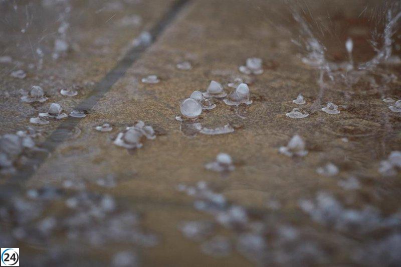 Baleares en alerta por lluvias y tormentas, riesgo de granizo en Mallorca