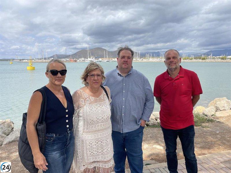 El PSOE de Alcúdia defiende la necesidad de seguir adelante con el centro de FP en reparaciones de embarcaciones.
