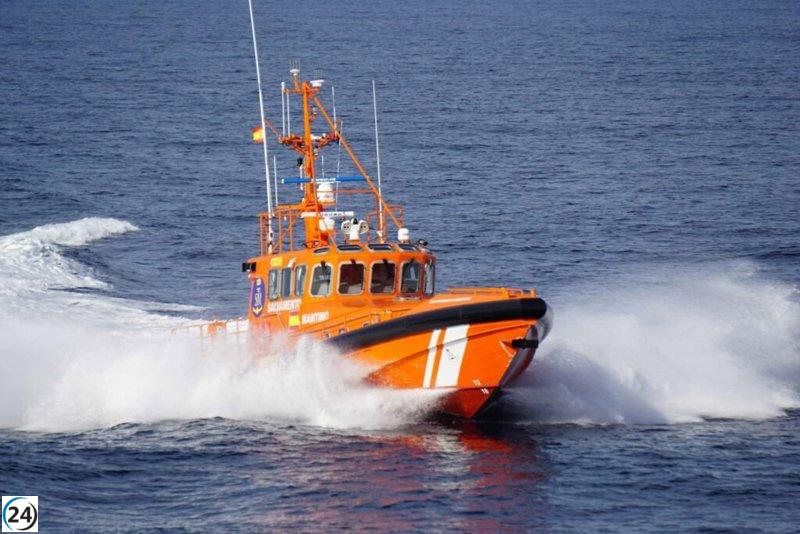 Controlado un fuego en un ferry que conectaba Valencia con Palma.
