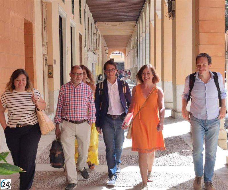 PSIB se compromete a cooperar con la sociedad civil y aspira a liderar Baleares en 2027, según Armengol.
