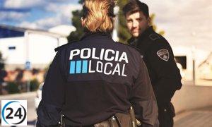 Detenido un hombre por violencia de género y conducción sin licencia al intentar huir de la Policía.