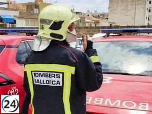 Seis personas afectadas por humo en incendio de edificio en Porto Cristo