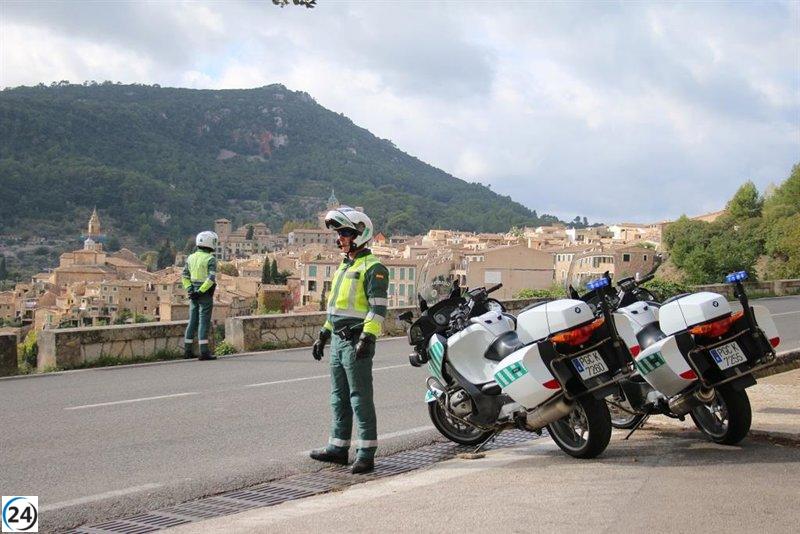 Dos conductores investigados por exceso de velocidad en la Serra de Tramuntana.