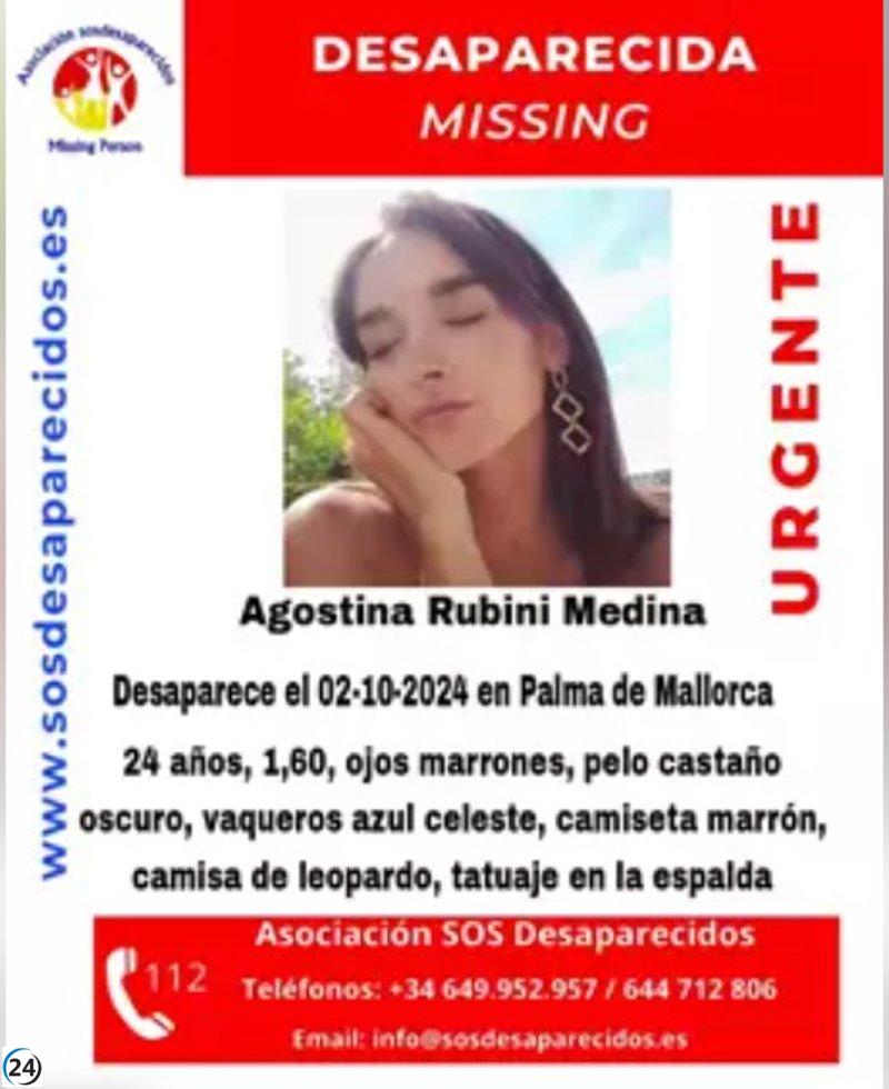 Confirmado el fallecimiento de Agostina Rubini, la joven desaparecida en Palma hace dos semanas