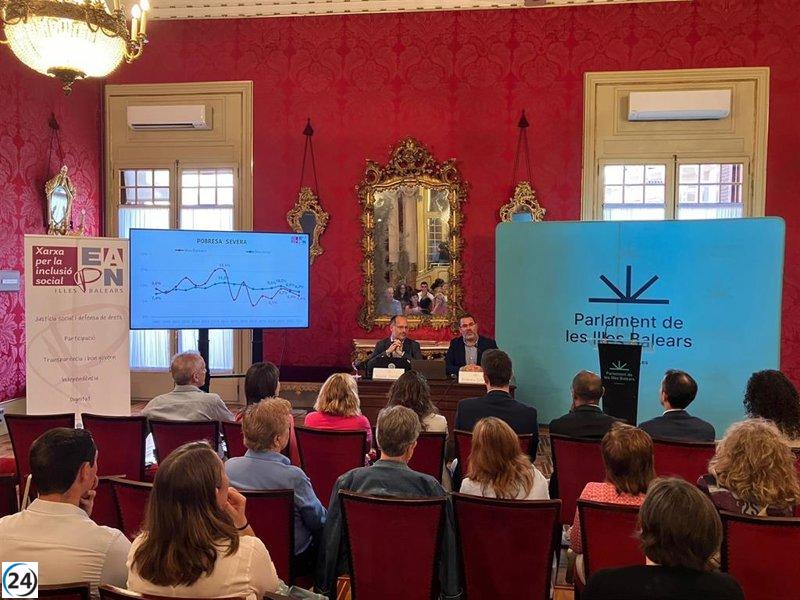 Cerca de 250.000 habitantes en Baleares y un tercio de los menores en situación de pobreza o exclusión social.