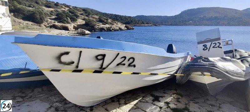 En 2024, PortsIB registra 51 arribos de pateras en las costas baleares.