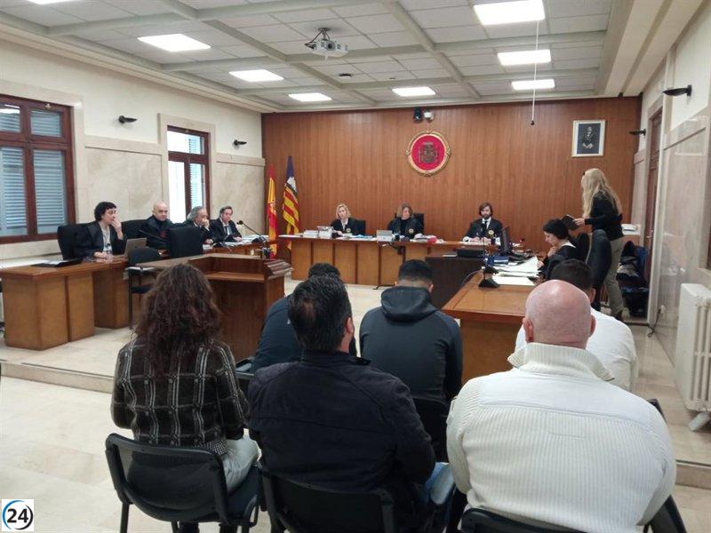 Cinco implicados en el tráfico de casi 2 toneladas de droga en Mallorca reciben una condena de 4 años de prisión.