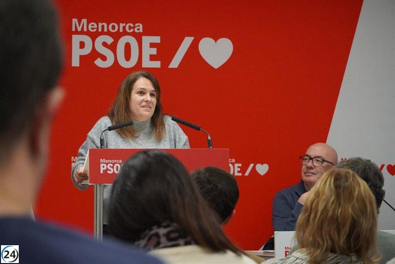 Susana Mora renuncia a buscar la reelección como líder del PSOE en Menorca.