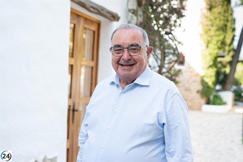 Este jueves, la Sala de Plenos del Consell de Ibiza recibirá la última despedida a Pere Palau.