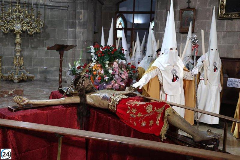 Semana Santa 2025 en Palma: Detalles de la procesión del Cristo de la Sangre este Jueves Santo.