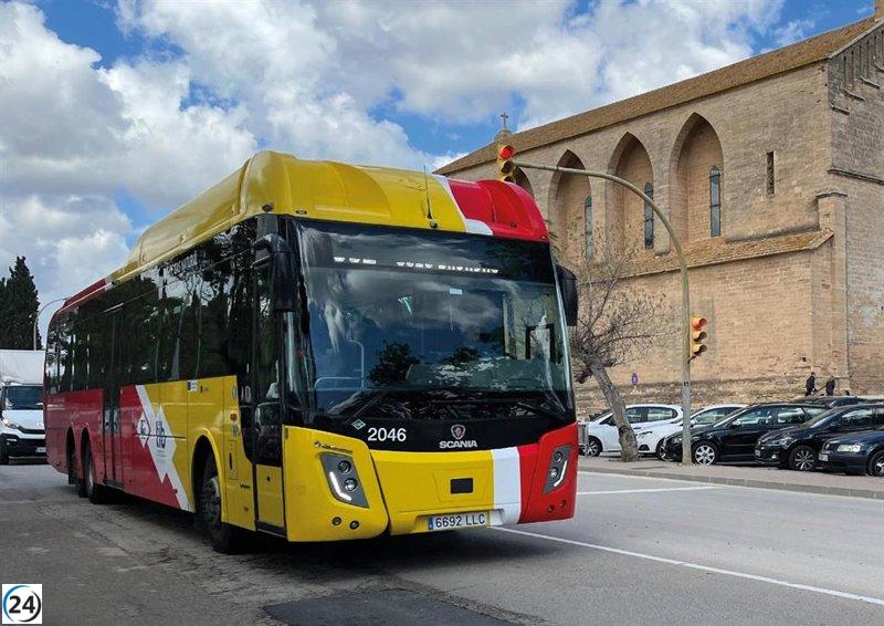 El TIB vuelve a poner en marcha el servicio de autobuses en Alcúdia y Llevant a partir del 2 de mayo.