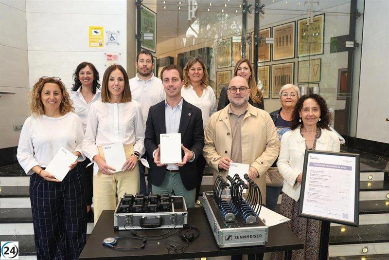 El Consell de Mallorca promueve el Teatre Principal de Palma como modelo de inclusión cultural en la isla.