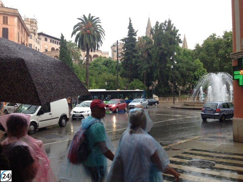 Alerta amarilla en la Serra de Tramuntana: Aemet prevé hasta 60 litros de lluvia en solo 12 horas.