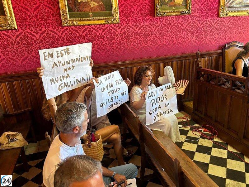 Llucmajor respalda unánimemente la solicitud de cierre de la granja avícola.