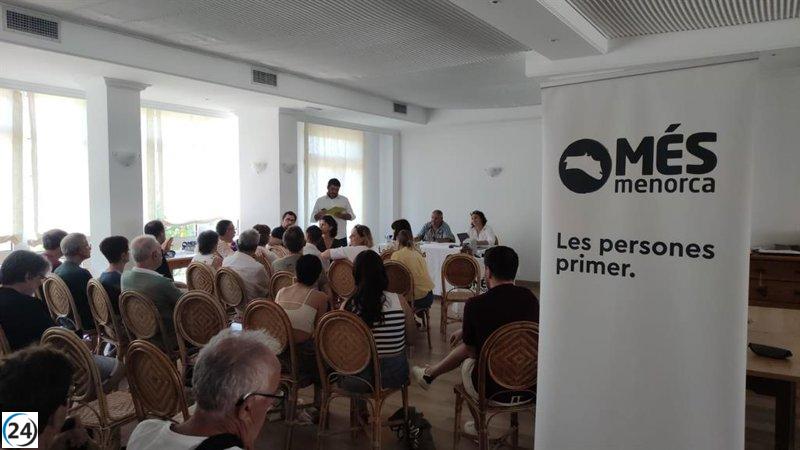 Més per Menorca respalda la salida de Vicenç Vidal de Sumar hacia el Grupo Mixto en el Congreso.