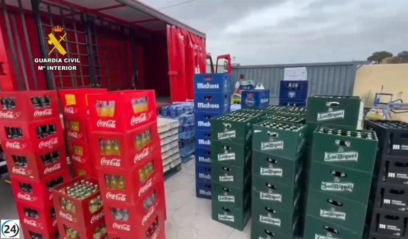 Joven arrestado por el robo de un camión y saqueo de bebidas en Marratxí.