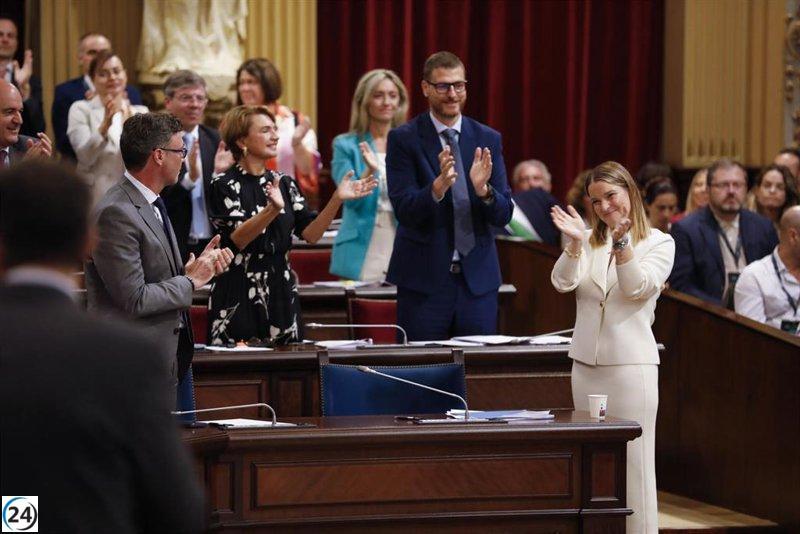 Prohens aprueba nuevos presupuestos junto a Vox tras seis meses de prórrogas.