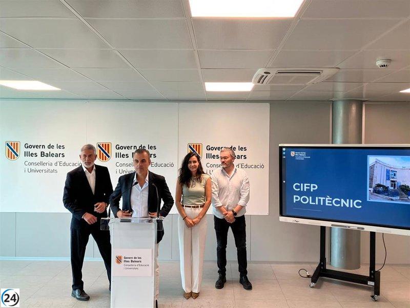 El Politècnic ampliará su oferta con dos nuevos centros para capacitar a 2.000 estudiantes en formación profesional.