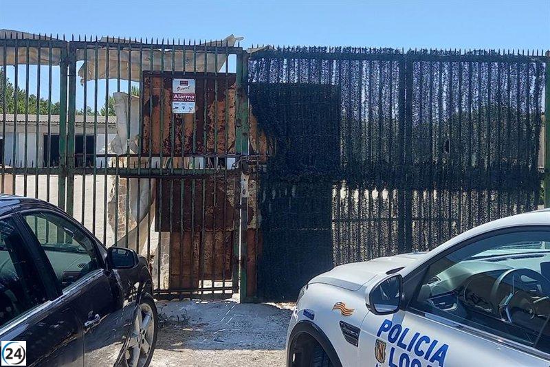Desalojan a un okupa en Palma tras sellar la entrada del edificio.