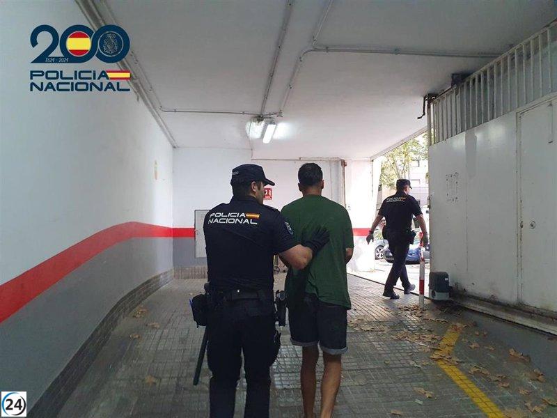Detienen y encarcelan a un hombre por asalto a banco en Palma.