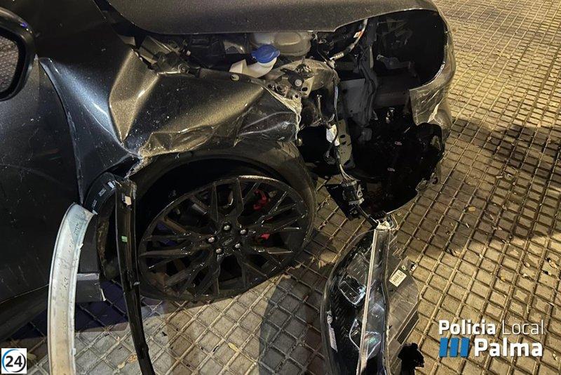 Pareja bajo investigación tras provocar accidente múltiple en Playa de Palma con nivel de alcohol casi cuatro veces el permitido.