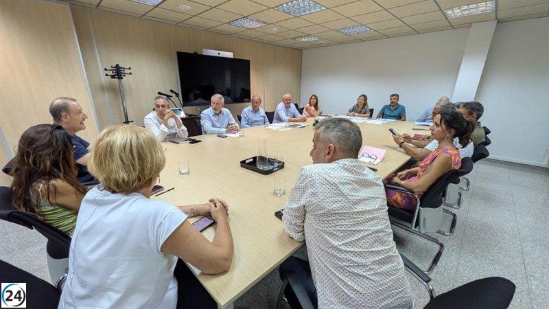 Lafuente se encuentra con el Pla de Mallorca en el contexto de la emergencia por sequía.