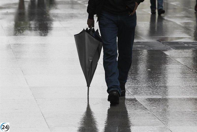 Mallorca en alerta este sábado por intensas lluvias en su interior.