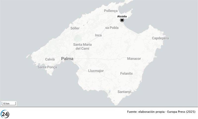 Fuego en hotel de Alcúdia deja a varios huéspedes atrapados en el ascensor.