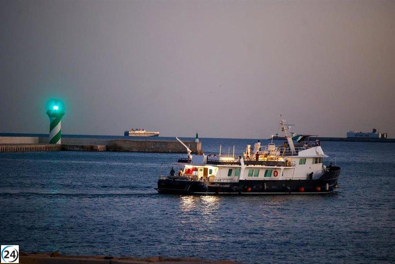 La Flotilla Global Sumud se detiene en Menorca en ruta a Gaza.