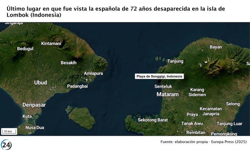 La autopsia revela que la española encontrada sin vida en Indonesia fue asesinada con asfixia y contusiones en la cabeza, cuello y pecho.
