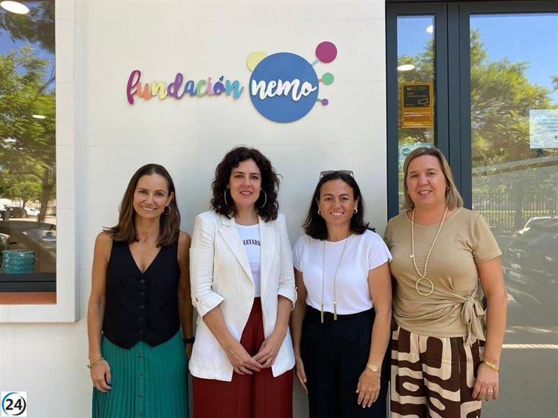 Fernández se reúne con Fundación Nemo para reafirmar el apoyo del Govern a la infancia y la diversidad funcional.