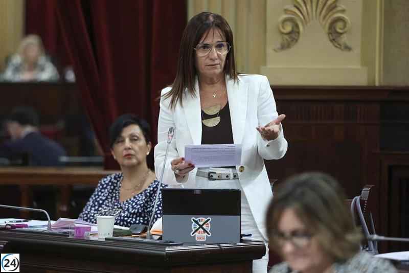 Cañadas (Vox) en el Parlament: