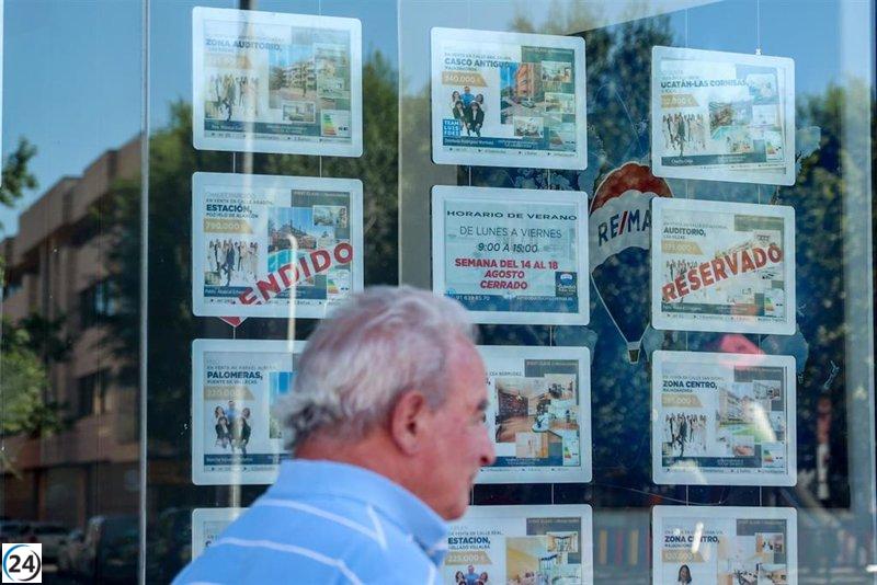 Aumento del 13,1% en las transacciones de viviendas en Baleares durante julio.
