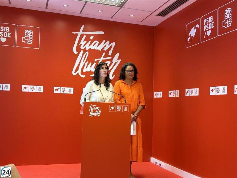 El PSIB critica al PP por su enfoque discriminatorio en la atención a menores migrantes.