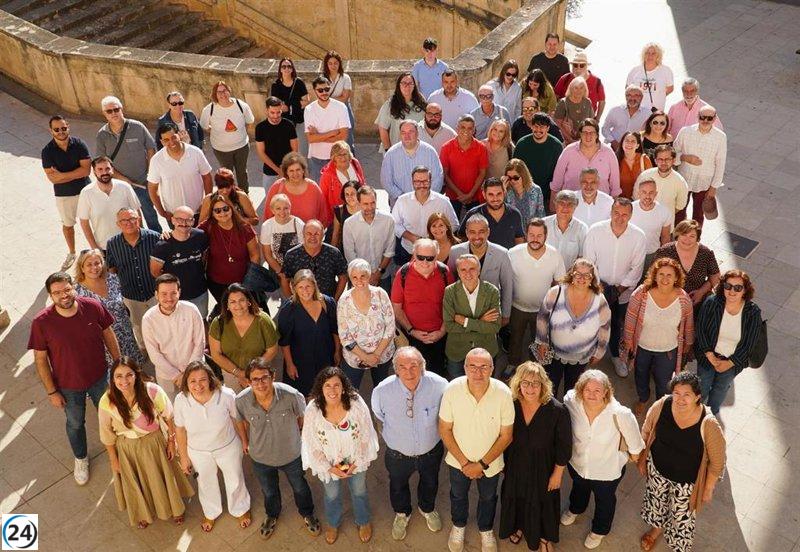 FSM denuncia el silencio del PP sobre el genocidio en Gaza y su pacto con Vox por el poder en Mallorca.