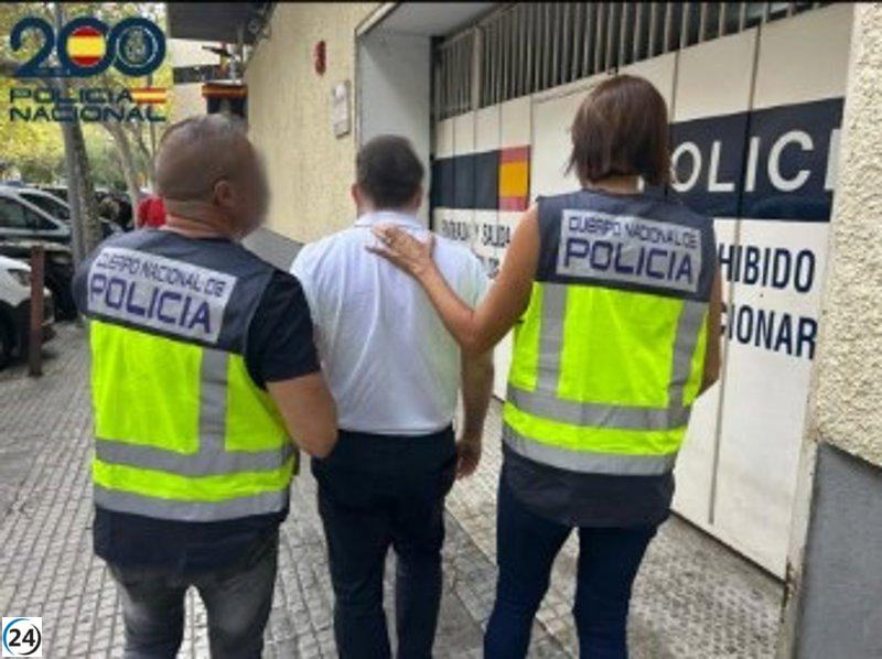 Detenido en Palma por posesión y distribución de pornografía infantil.