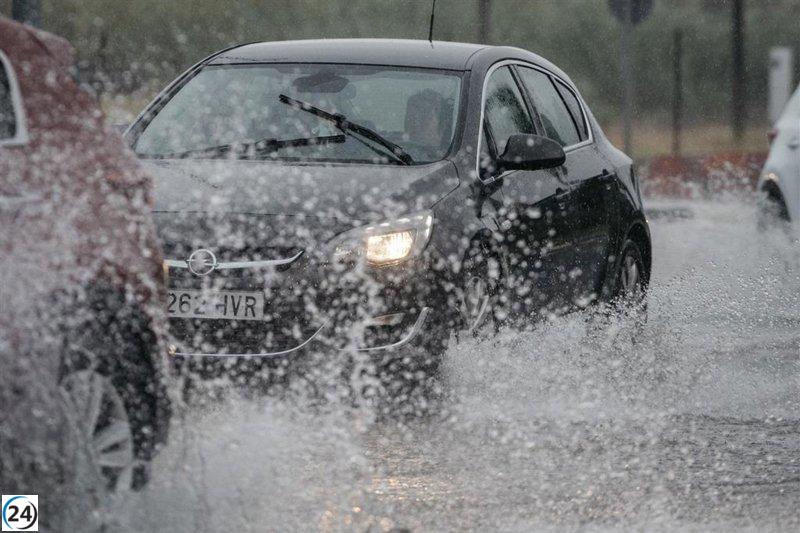 Mallorca y Pitiusas bajo alerta naranja: se prevén granizadas, intensas lluvias de hasta 120 litros en dos horas y vientos de 90 km/h.