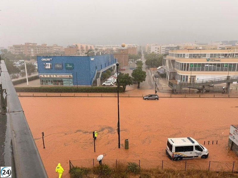 Ibiza y Formentera levantan restricciones por lluvias y reanudan la recogida escolar.