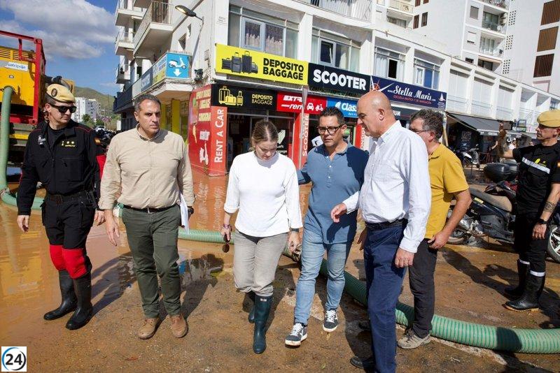 El Govern respalda la solicitud para que Ibiza sea declarada zona de emergencia.