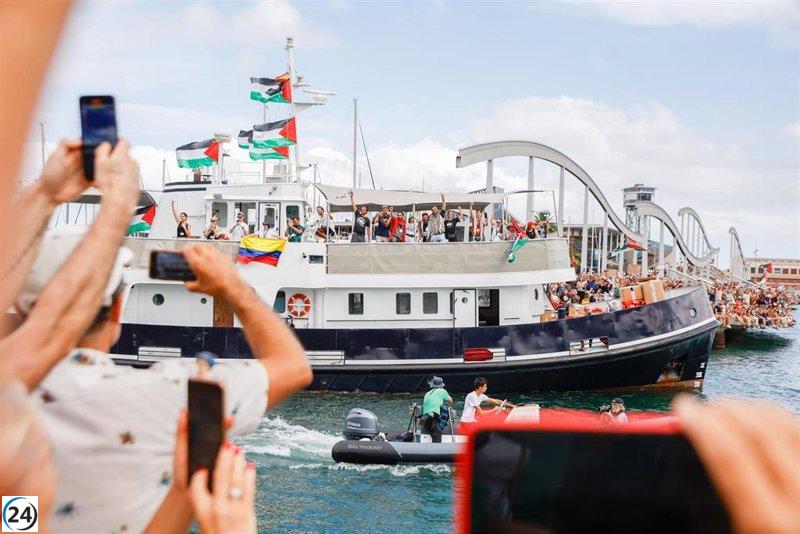 Seis ciudadanos baleares de la Flotilla regresan a España este lunes desde Israel.